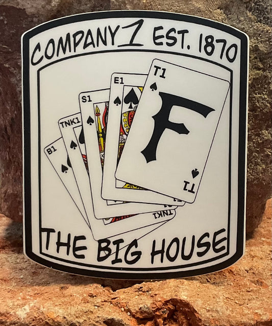 FVFD Royal Flush Sticker