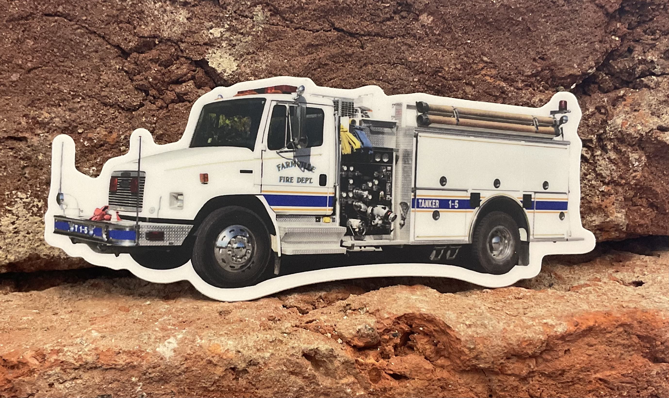 Tanker 1 Sticker – Farmville Fire Store